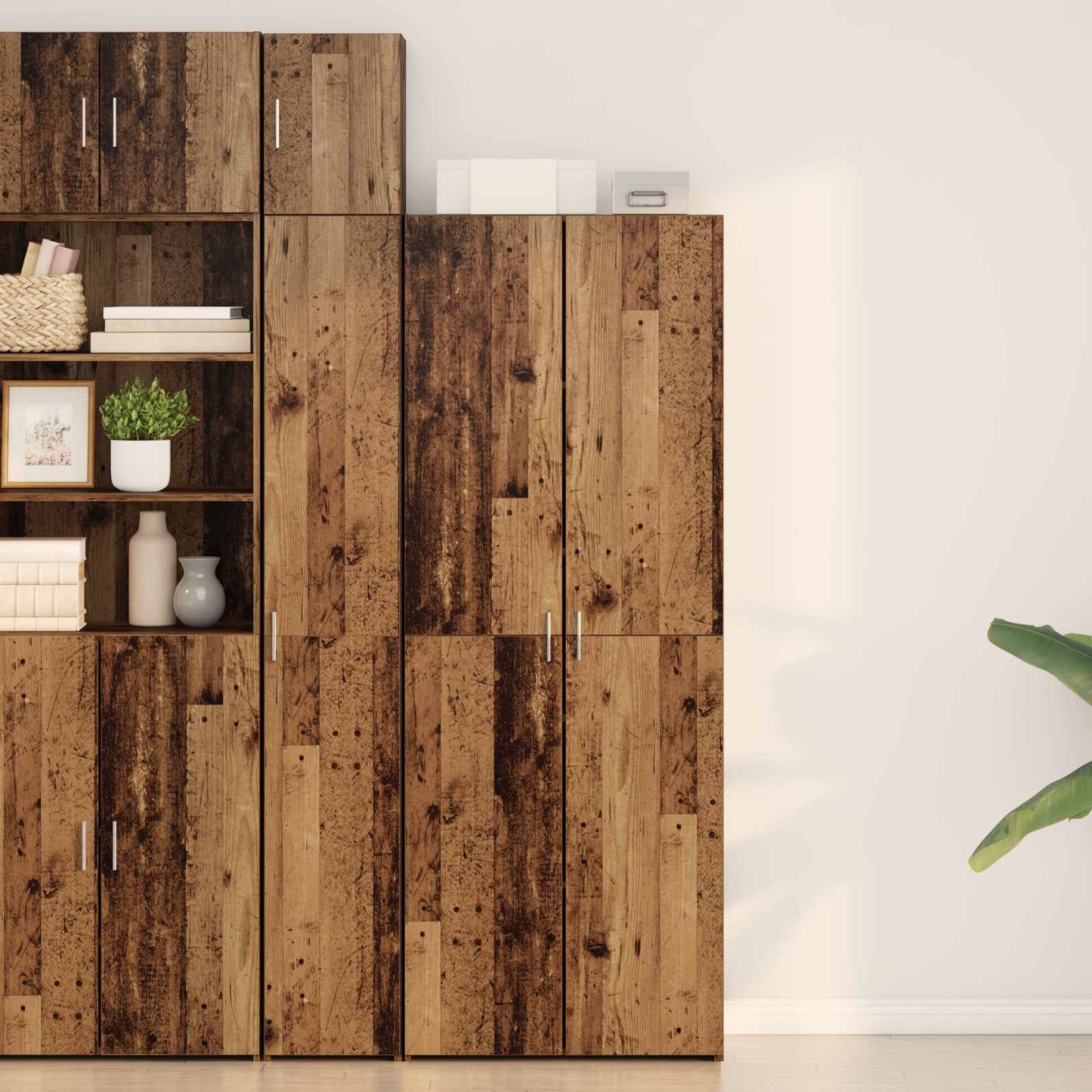 JUNG Vida Hochboard Altholz 70 x 42.5 x 185 cm Holzwerkstoff