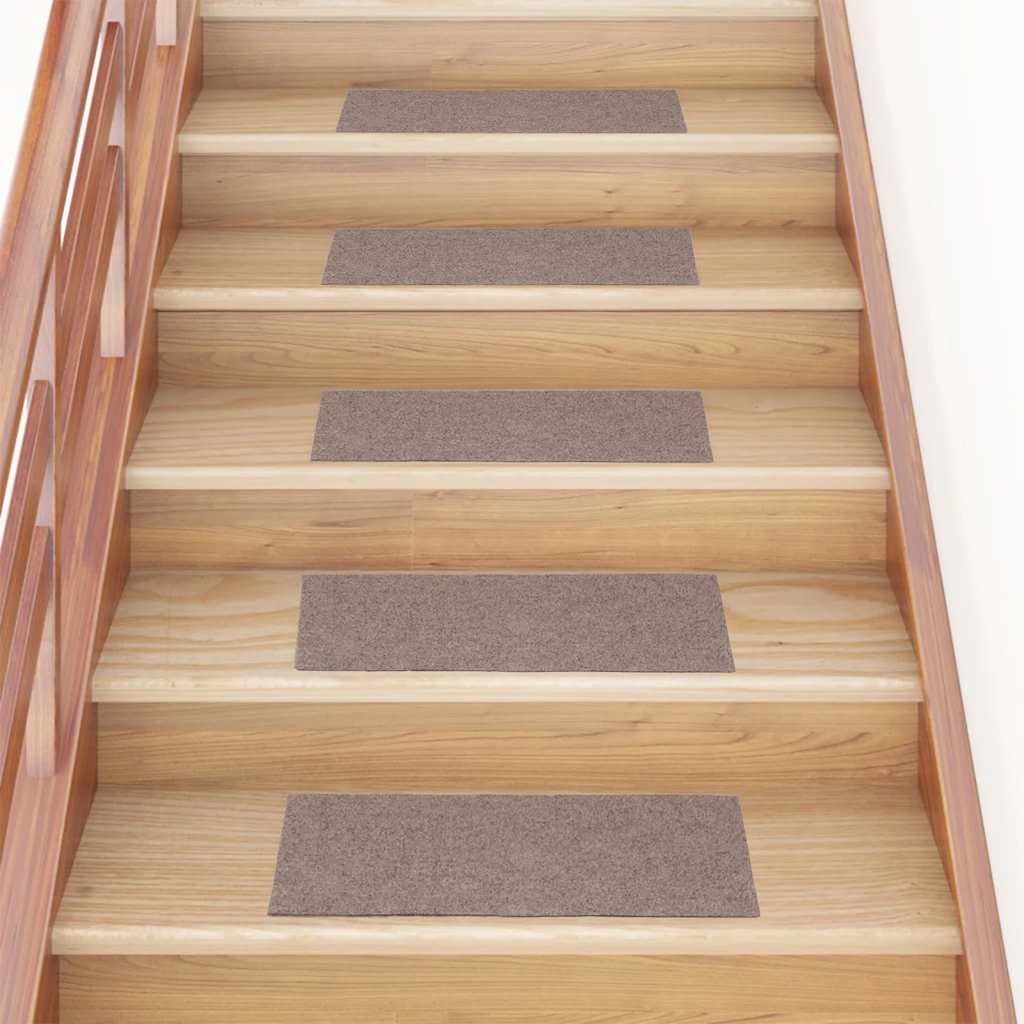 JUNG Vida Stufenmatten Selbstklebend 30 Stk. 60x25 cm Hellbraun Rechteckig