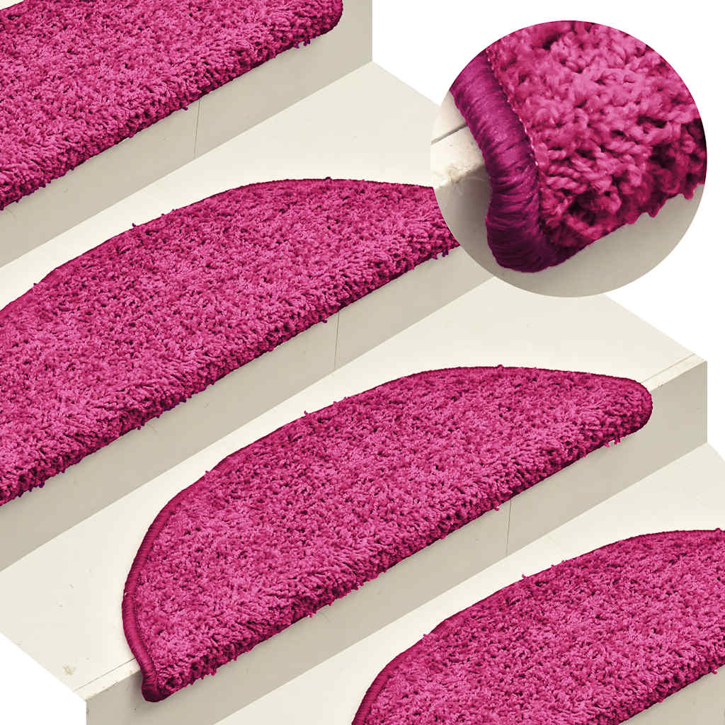 JUNG Vida Stufenmatten 30 Stk. 56x17x3 cm Rosa Halbrund
