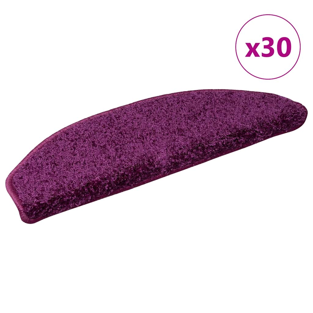 JUNG Vida Stufenmatten 30 Stk. 65x21x4 cm Violett Halbrund Groß