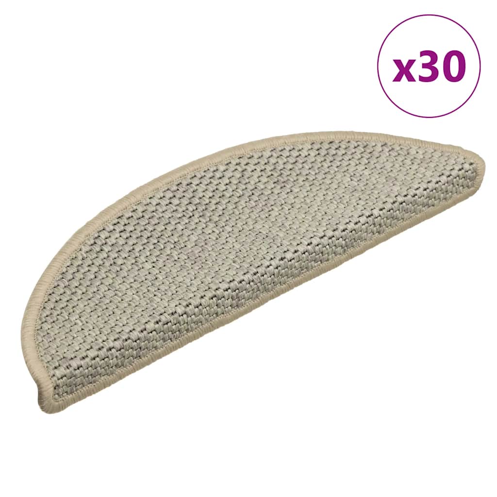JUNG Vida Stufenmatten Selbstklebend Sisal-Optik 30Stk. 56x17x3cm
