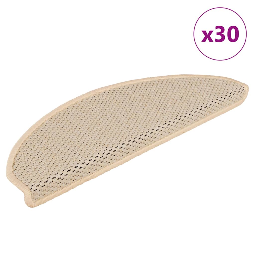 JUNG Vida Stufenmatten Selbstklebend Sisal-Optik 30Stk. 65x21x4cm