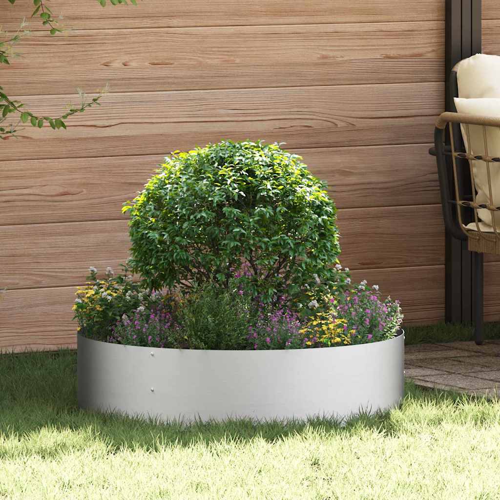 JUNG Vida Pflanzenring 5 pcs Silber 80 x 80 x 20 cm Verzinkter Stahl
