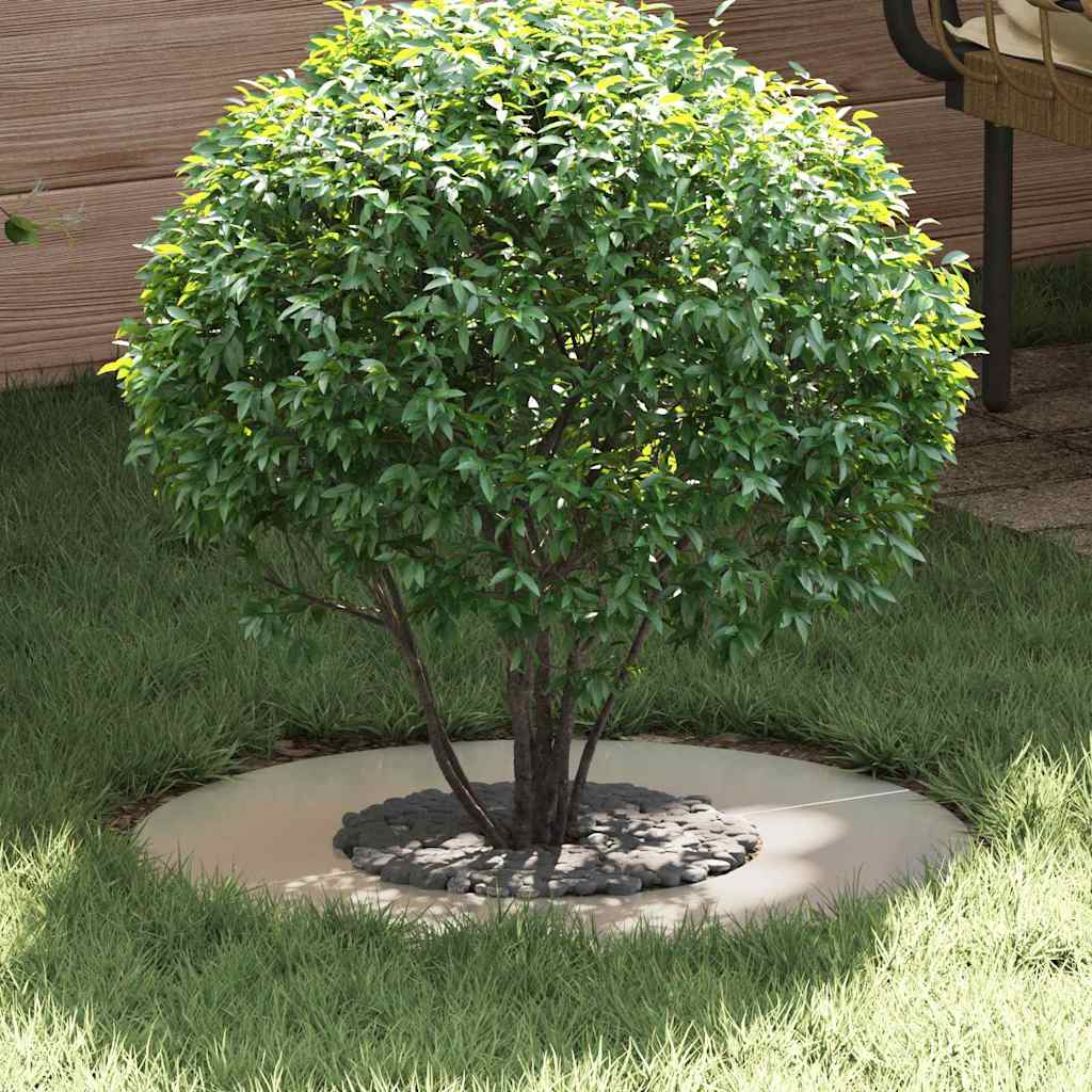 JUNG Vida geeignet für flachen Baumring Silber Ø30 / 60 cm Edelstahl