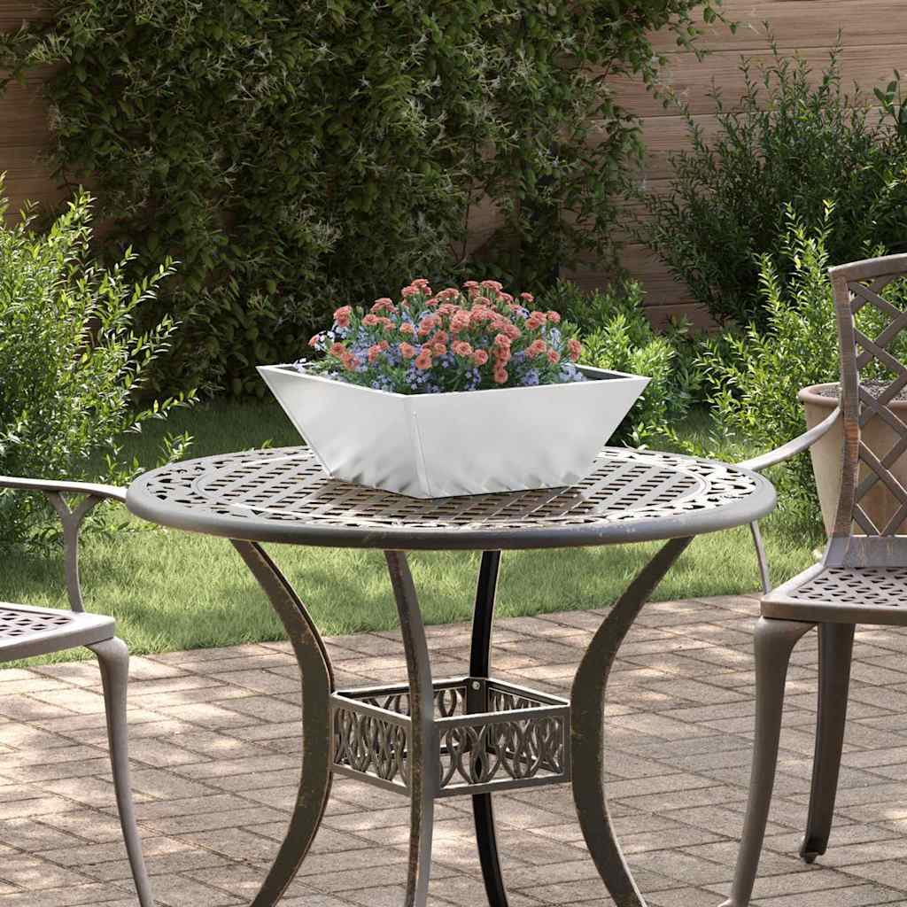 JUNG Vida Garten-Pflanzgefäß 5 pcs Silber 40 x 40 x 15 cm