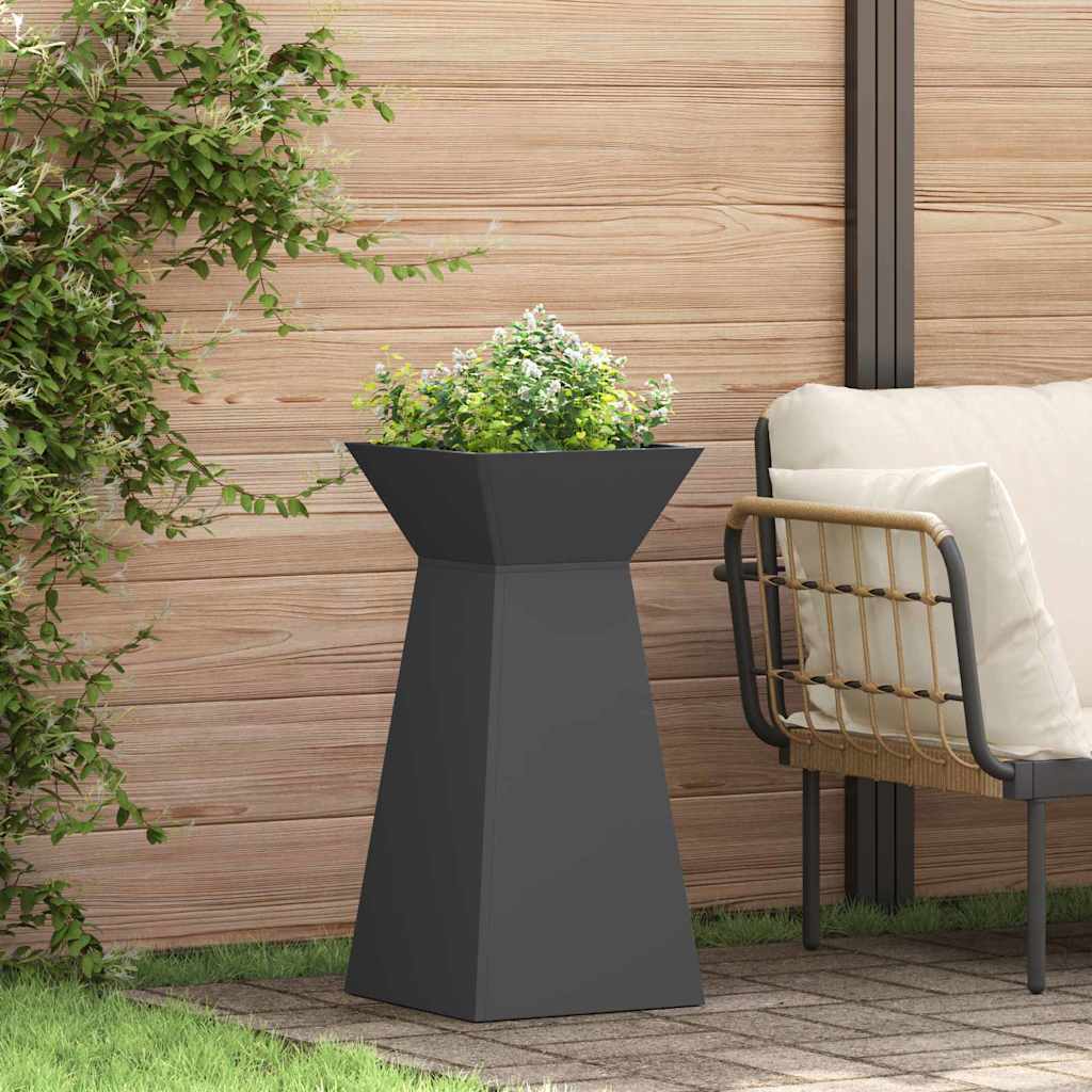 JUNG Vida Säulen Pflanzer 2 pcs Schwarz 35 x 35 x 73 cm
