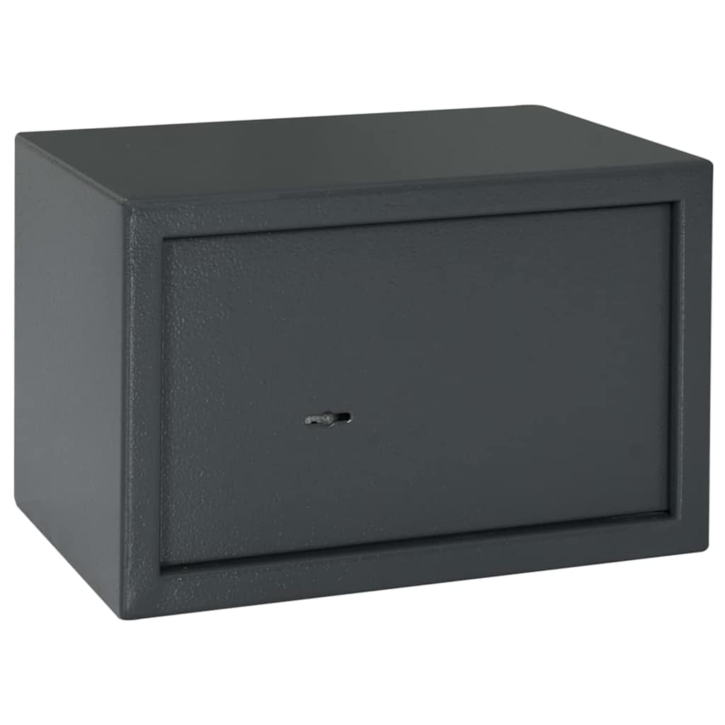 JUNG Vida Safe Box mit Schloss Dunkelgrau 31 x 20 x 20 cm Stahl