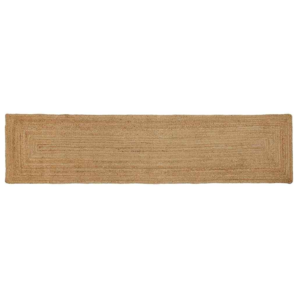 JUNG Vida Bereichsteppich Beige 60 x 400 cm Jute