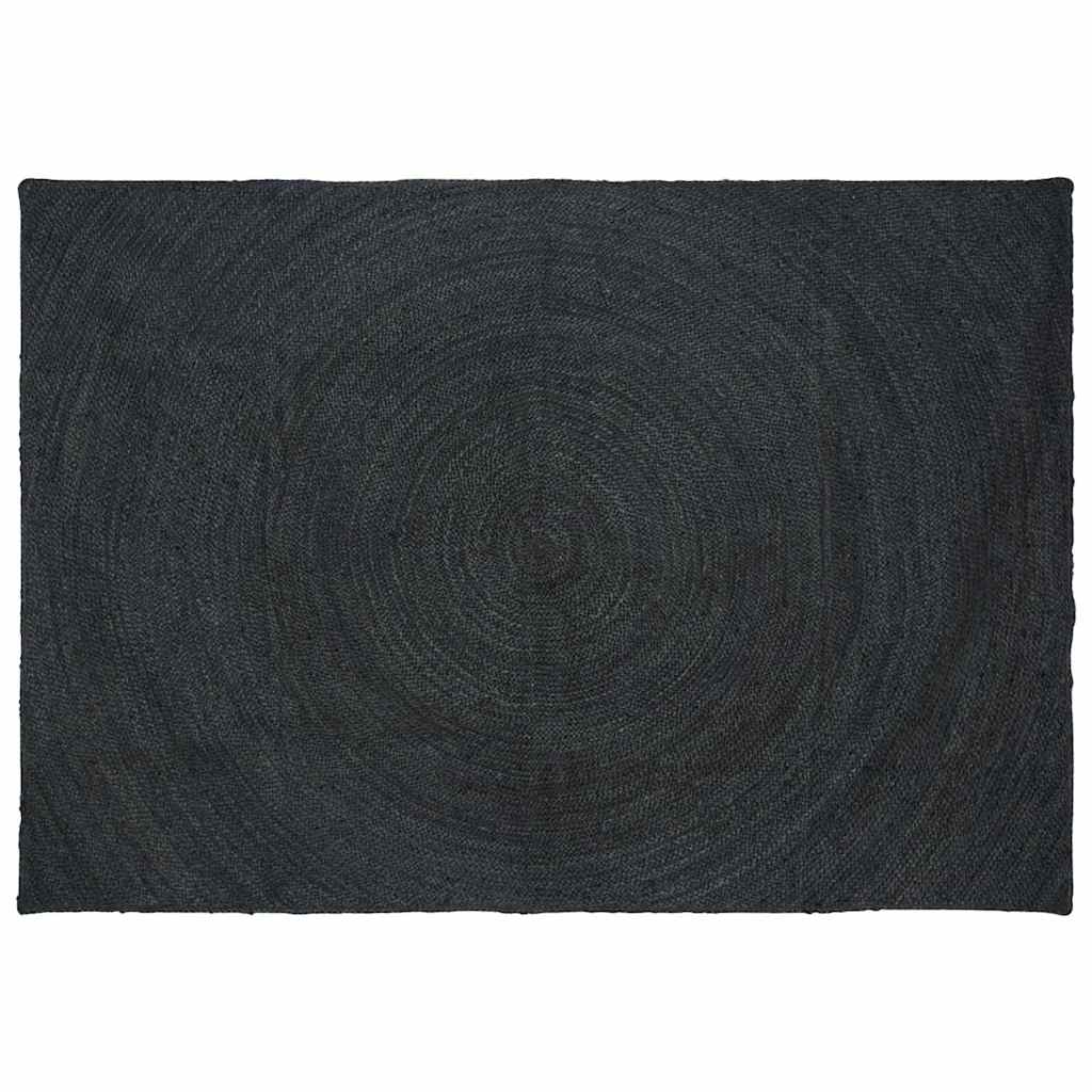 JUNG Vida Bereichsteppiche Rechtwinklig Dunkelgrau 200 x 290 cm Jute