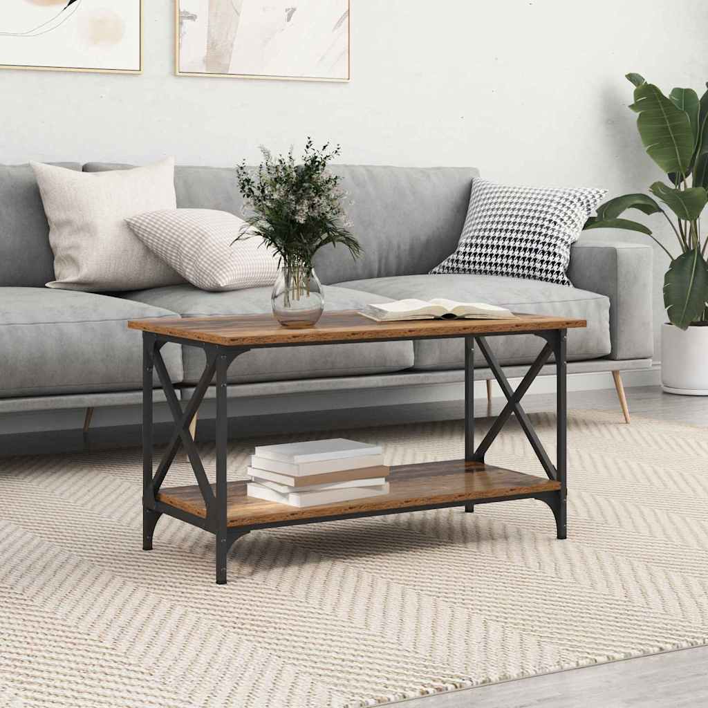 JUNG Vida Couchtisch Altholz 80 x 45 x 45.5 cm Holzwerkstoff