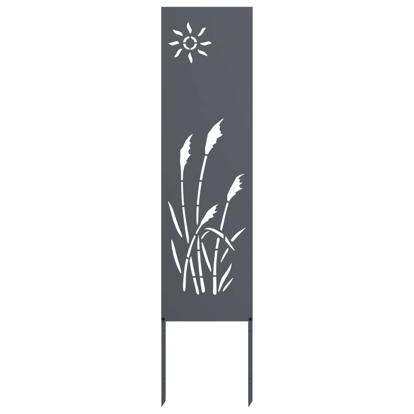 JUNG Vida Garten Sichtschutz-Leinwand Anthrazit 32 x 140 cm