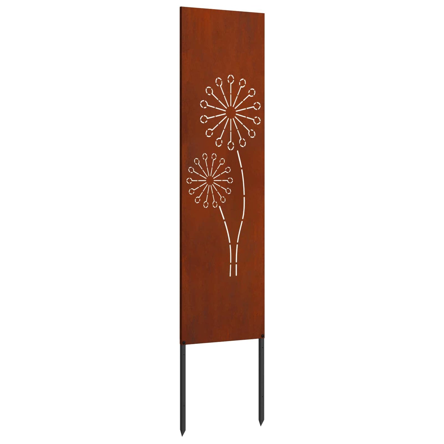 JUNG Vida Garten Sichtschutz-Leinwand Rostig 32 x 140 cm Wetterfeststahl