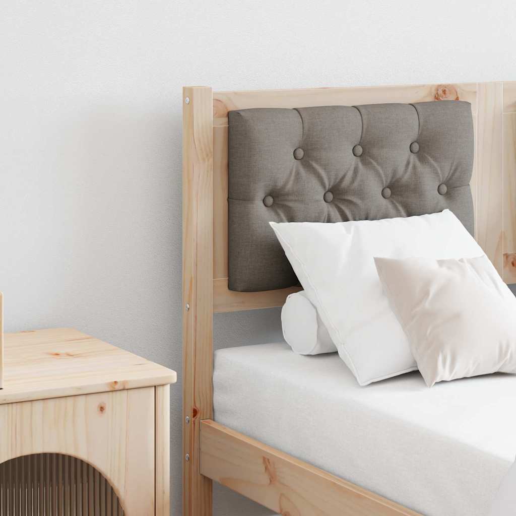 JUNG Vida Kopfteil Sonstiges Braun und Taupe 120 cm Massivholz Kiefer