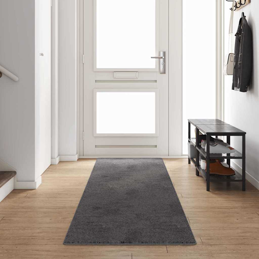 JUNG Vida Teppichläufer Grau 80 x 400 cm 100% Polypropylen Tuft