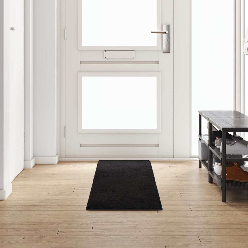 JUNG Vida Teppichläufer Schwarz 50 x 250 cm 100% Polypropylen Tuft