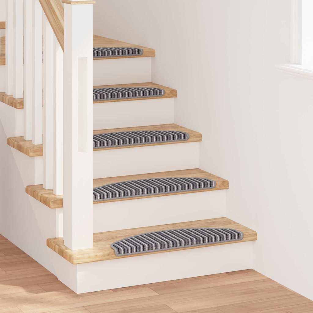 JUNG Vida Selbstklebende Treppenschoner 15 pcs Grau 65 x 21 x 4 cm