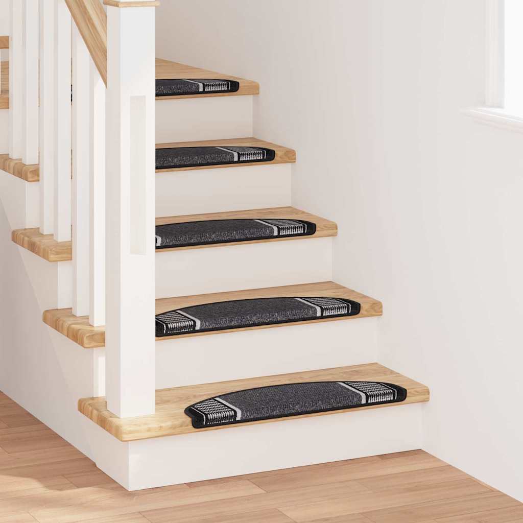 JUNG Vida Selbstklebende Treppenschoner 15 pcs Anthrazit 65 x 21 x 4 cm