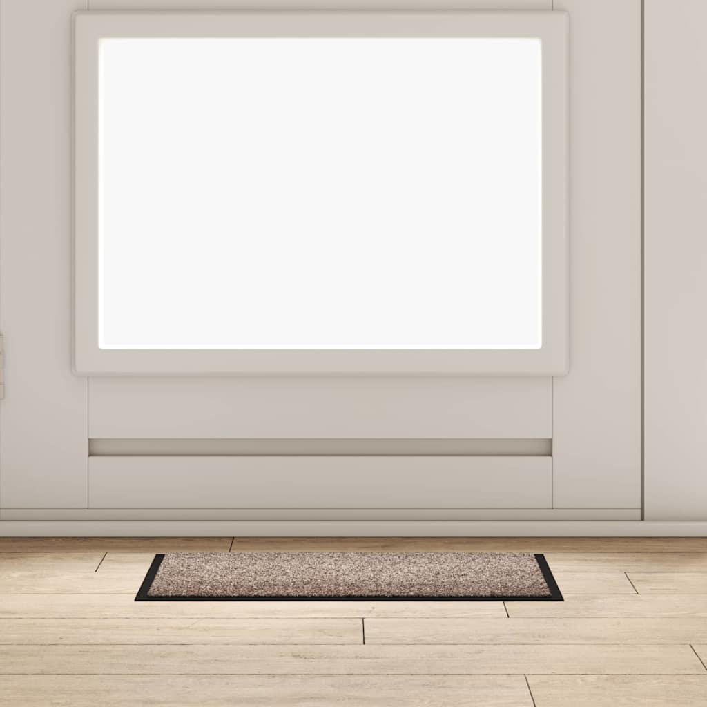 JUNG Vida Fußmatte Beige 60 x 40 x 1,2 cm Teddystoff