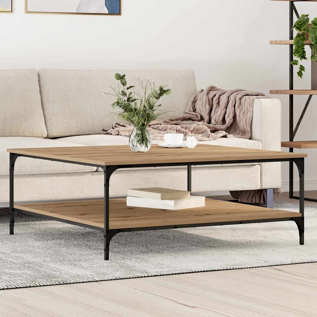 JUNG Vida Couchtisch Artisan-Eiche 100 x 100 x 40 cm Holzwerkstoff