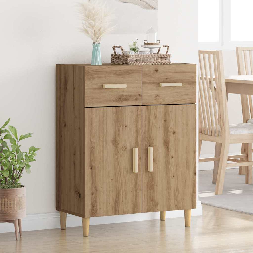JUNG Vida Sideboard Artisan-Eiche 34 x 69,5 x 89 cm Holzwerkstoff
