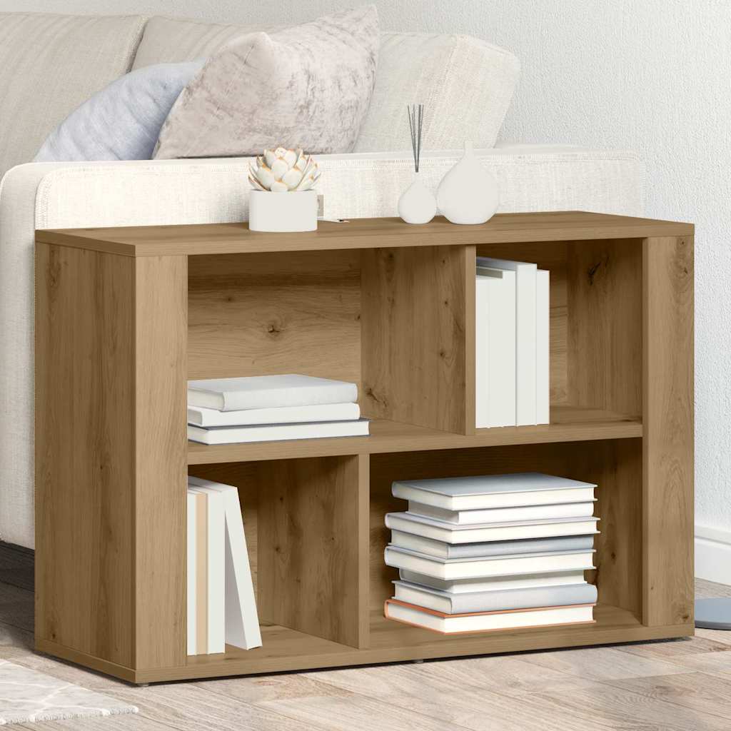 JUNG Vida Sideboard Artisan-Eiche 80 x 30 x 53 cm Holzwerkstoff