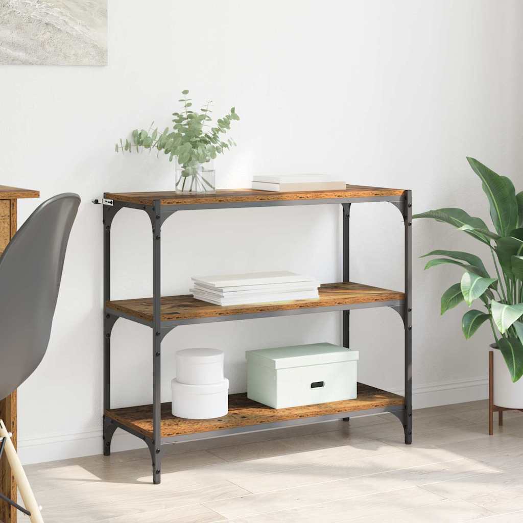 JUNG Vida Bücherregal Altholz 80 x 33 x 70,5 cm Holzwerkstoff