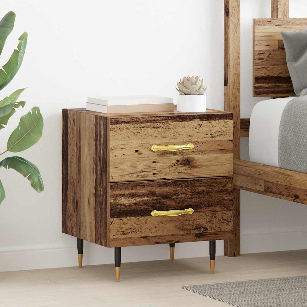 JUNG Vida Nachttisch Altholz 40 x 35 x 47,5 cm Holzwerkstoff