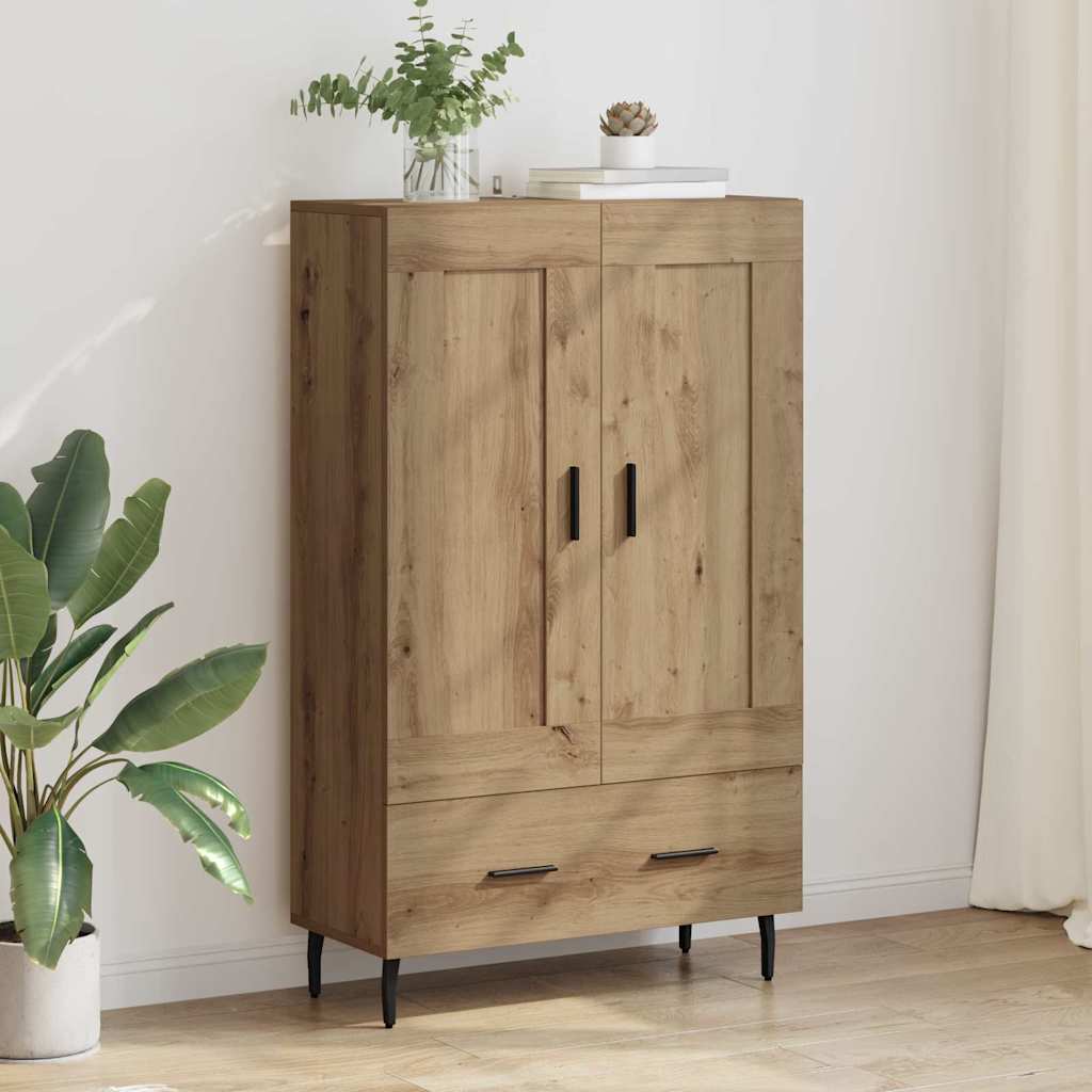JUNG Vida Highboard Artisan-Eiche 69,5 x 31 x 115 cm Holzwerkstoff