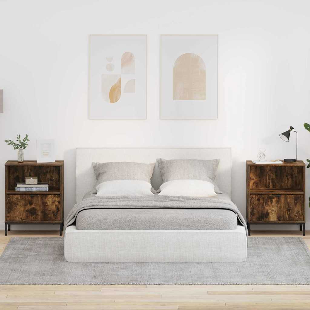 JUNG Vida mit Schubladen 2 pcs Räuchereiche 49 x 36 x 61 cm Holzwerkstoff
