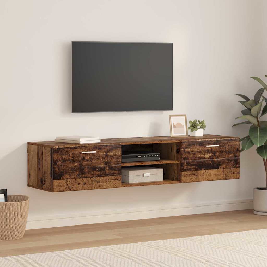 JUNG Vida Holzschrank Wandmontiert Altholz 150 x 39 x 30 cm Holzwerkstoff