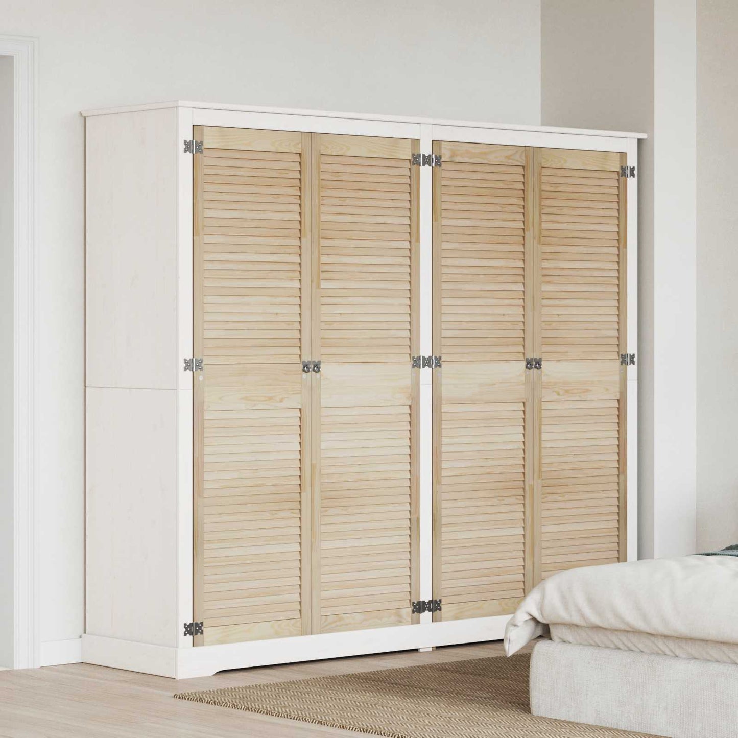 JUNG Vida Schranktür 4 pcs Natur 170 x 2,1 x 49,5 cm Massives Kiefernholz