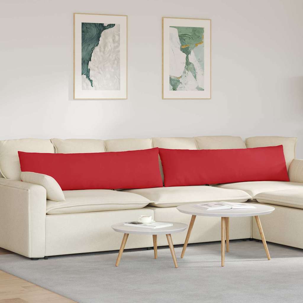 JUNG Vida Sofakissen 2 pcs Rot 145 x 40 cm Stoff