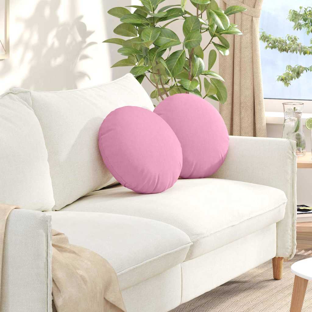 JUNG Vida Sitzkissen 2 pcs Rosa Ø40 x 13 cm Stoff