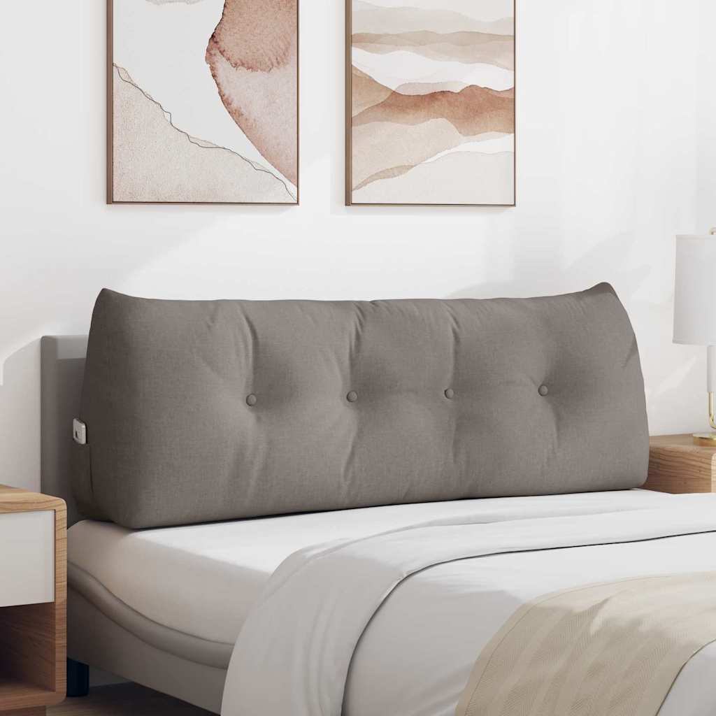 JUNG Vida Rücken Kissen Taupe 140 x 24 x 50 cm Stoff