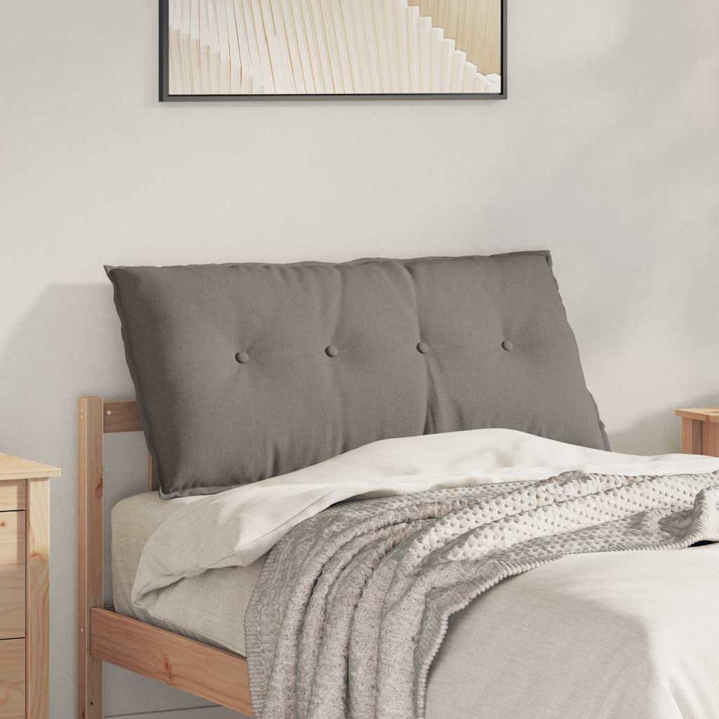JUNG Vida Rückenkissen Taupe 100 x 19 x 50 cm Stoff
