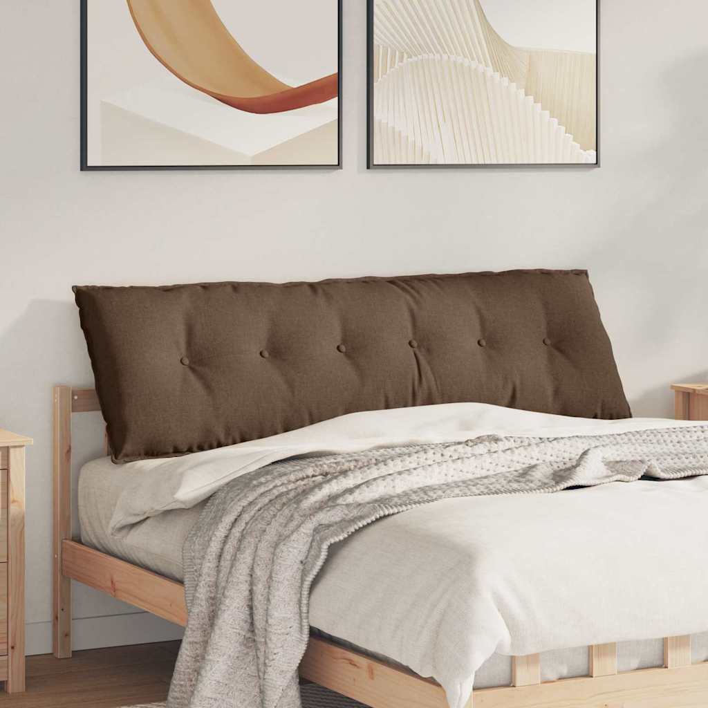 JUNG Vida Rückenkissen Braun 160 x 19 x 50 cm Stoff