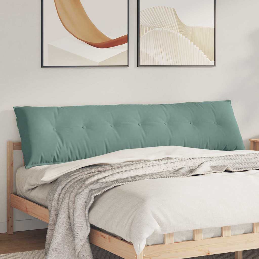 JUNG Vida Rückenkissen Meergrün 200 x 50 cm Cordstoff