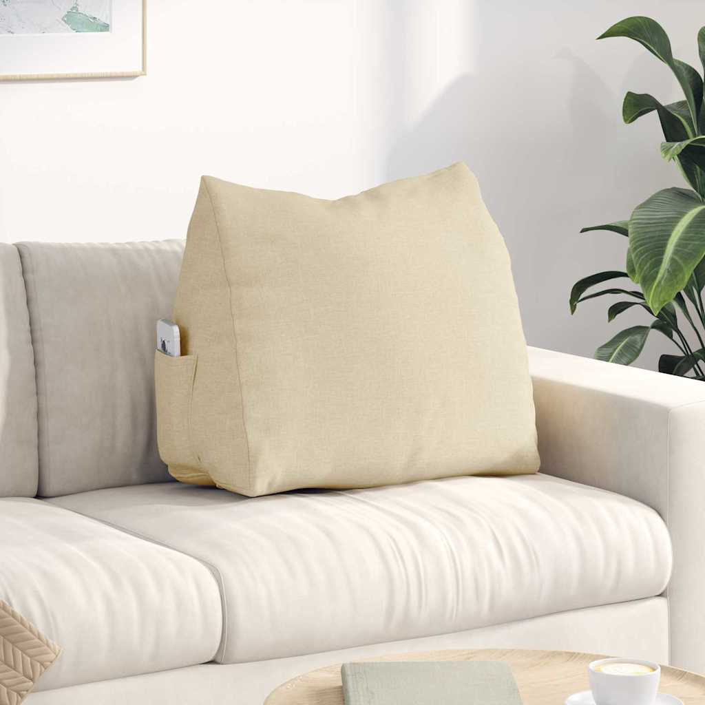 JUNG Vida Rückenkissen Creme 60 x 20 x 50 cm Stoff