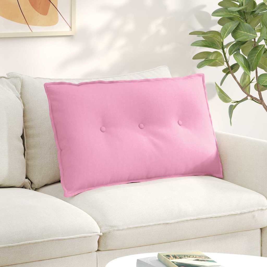 JUNG Vida Rückenkissen Rosa 80 x 19 x 50 cm Stoff