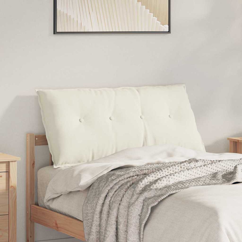 JUNG Vida Rückenkissen Creme 100 x 50 cm Cordstoff