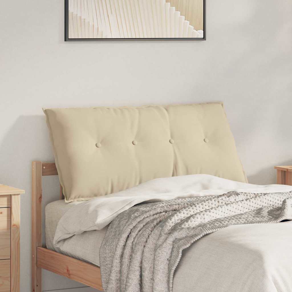 JUNG Vida Rückenkissen Creme 100 x 50 cm Mikrofaserstoff
