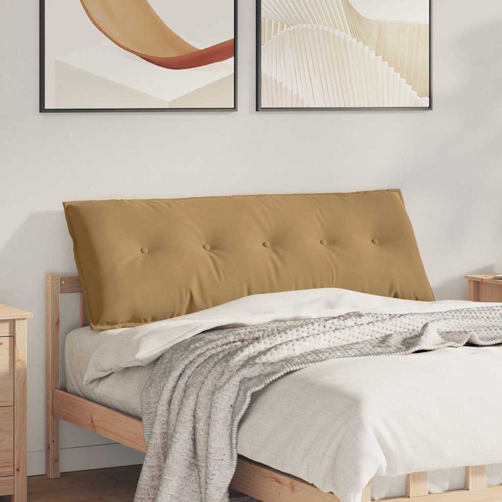 JUNG Vida Rückenkissen Braun 140 x 50 cm Cordstoff