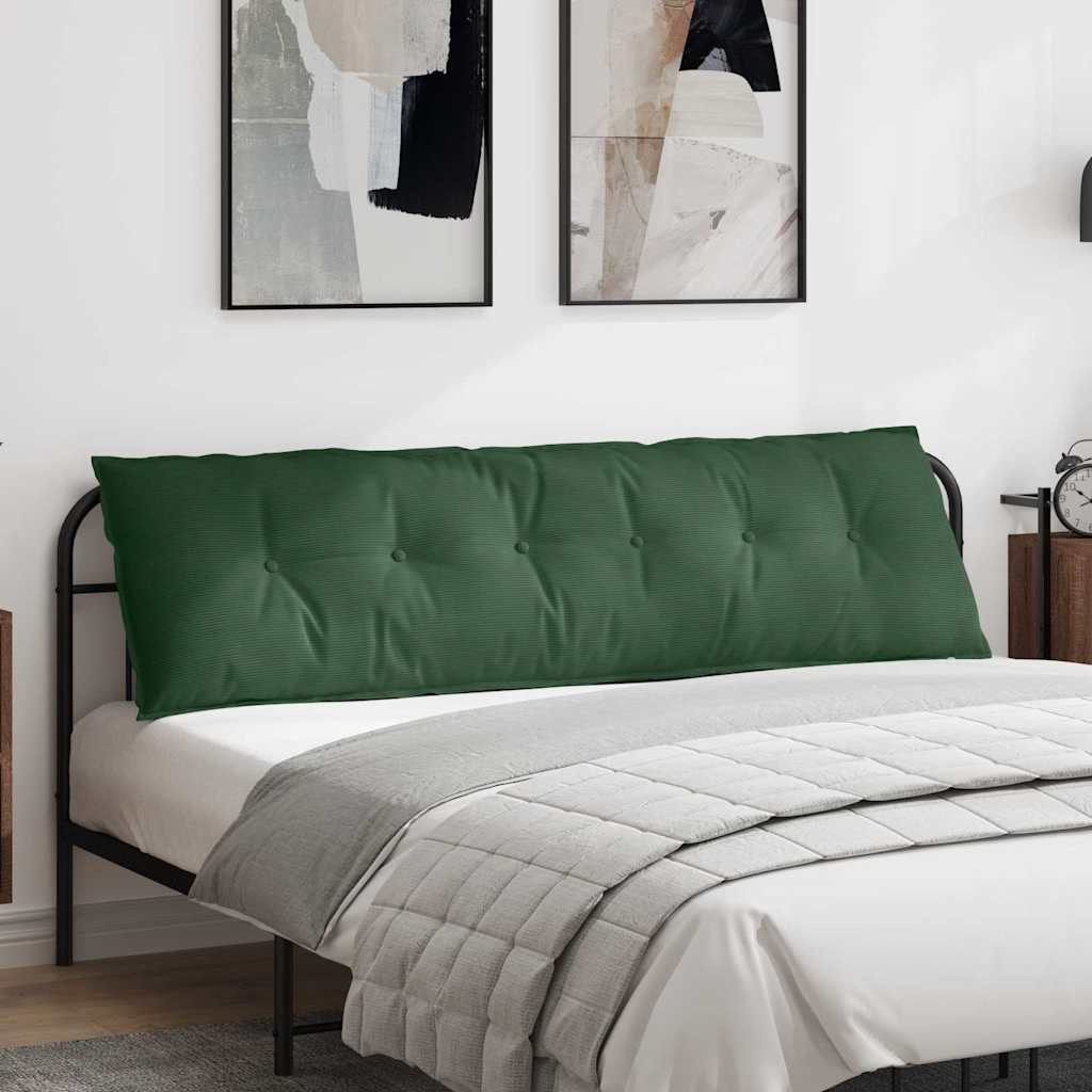 JUNG Vida Rückenkissen Dschungelgrün 180 x 50 cm Cordstoff