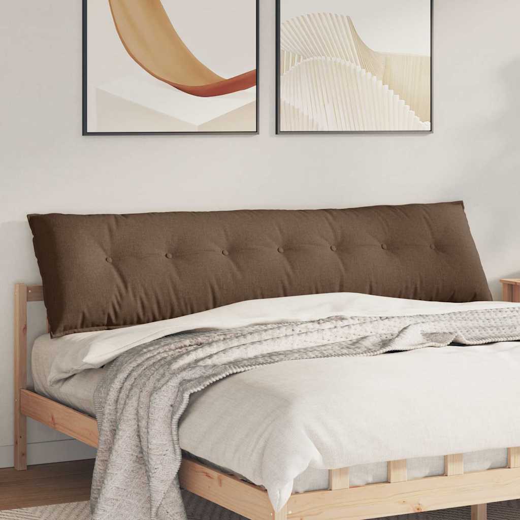 JUNG Vida Rückenkissen Braun 200 x 19 x 50 cm Stoff