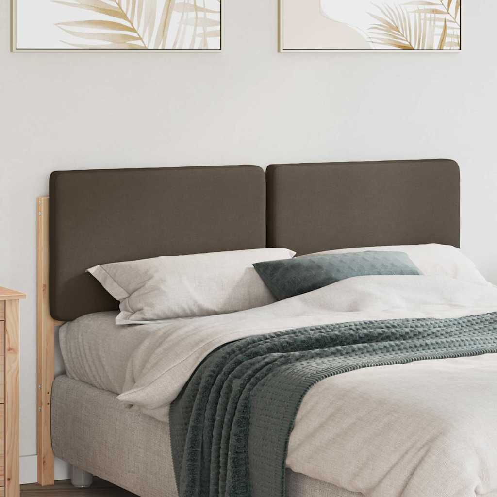 JUNG Vida Gepolstertes Kopfteil mit Kopfteil Braun und Taupe 140 cm