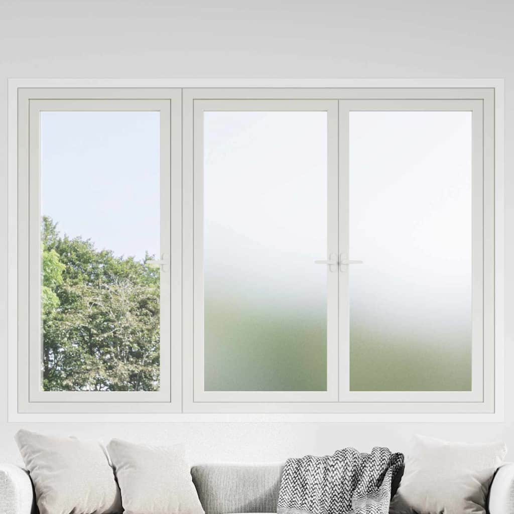 JUNG Vida Selbstklebende Fensterfolie Frostiges Weiß 90 x 1000 cm PVC