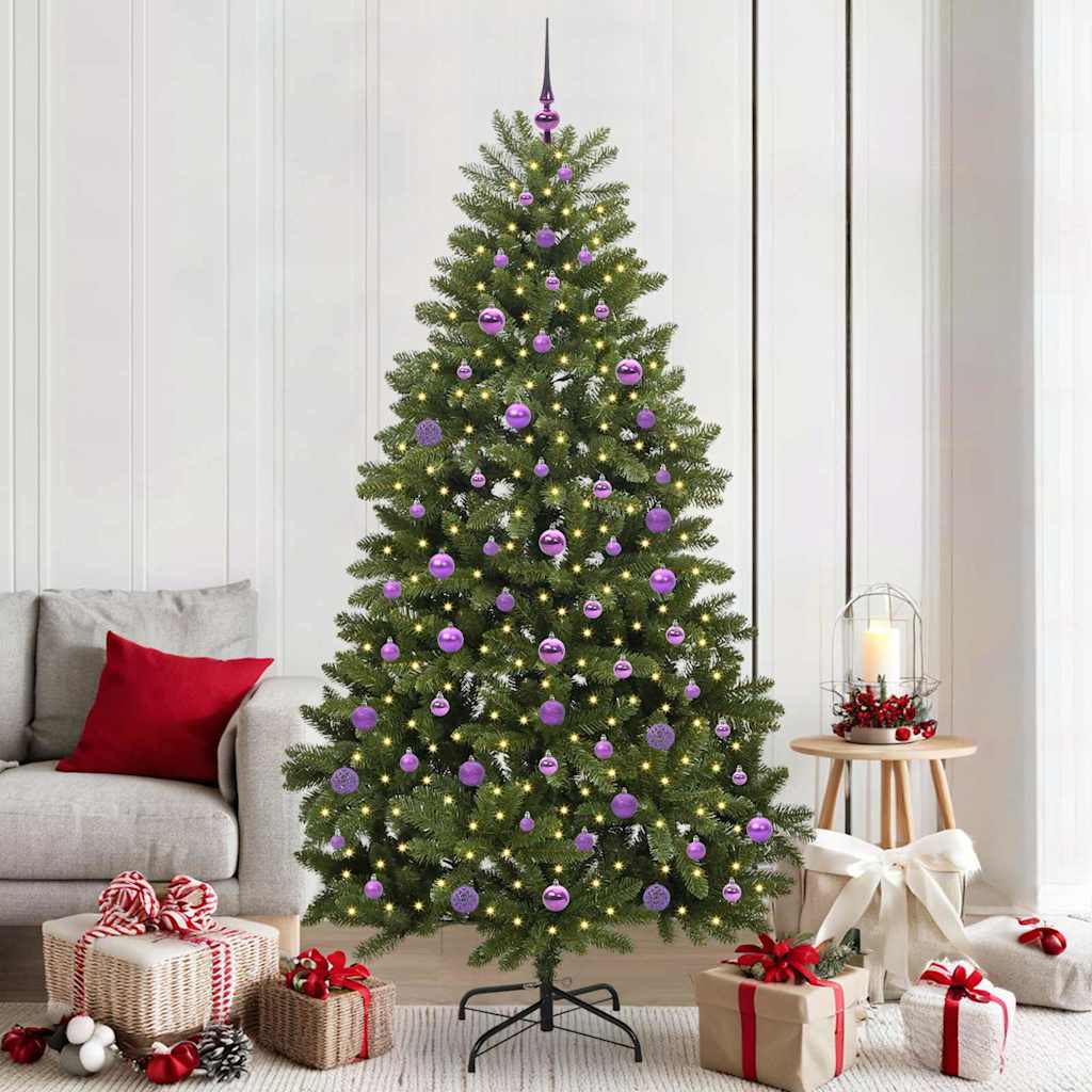 JUNG Vida Künstlicher Weihnachtsbaum Grün 210 cm PVC und Metall