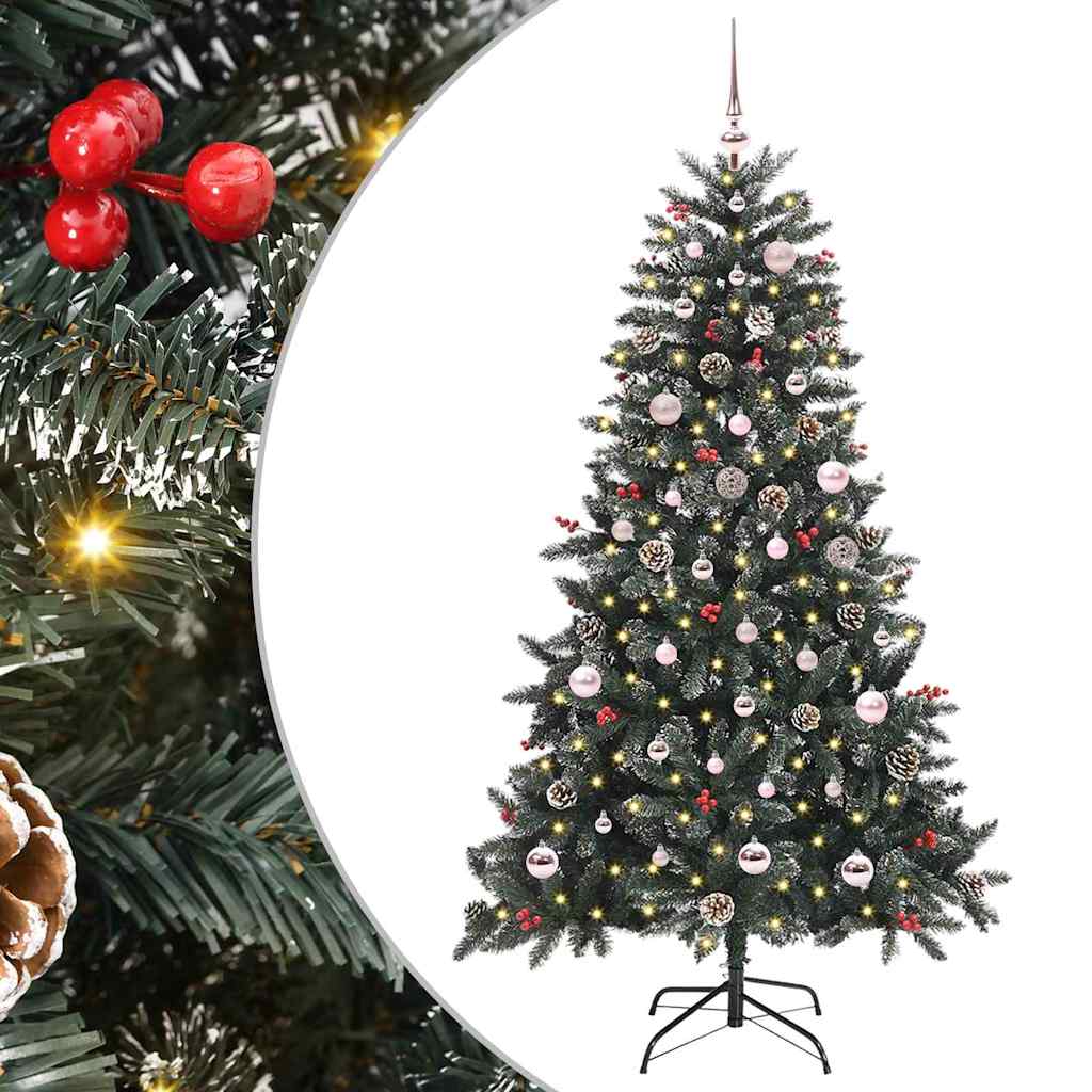 JUNG Vida Künstlicher Weihnachtsbaum Grün 150 cm PVC, Plastik und Stahl