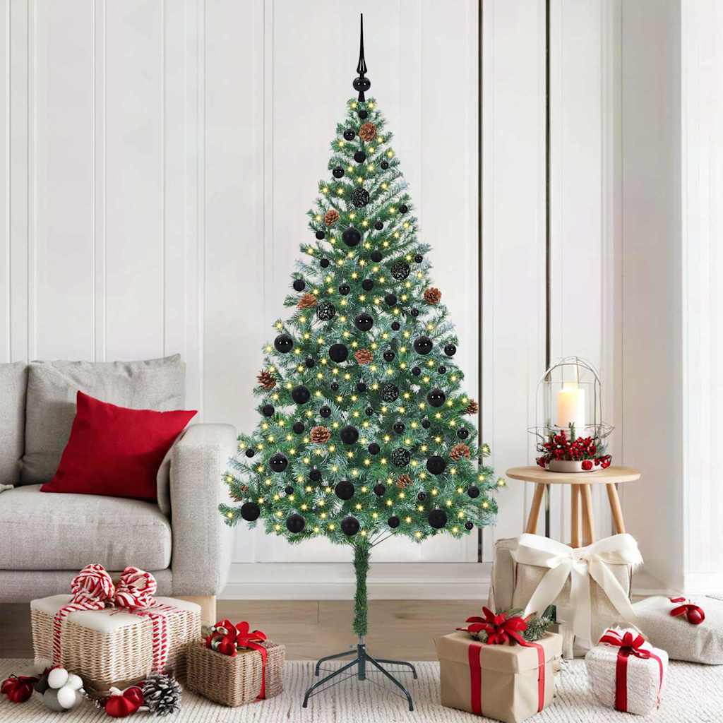 JUNG Vida Künstlicher Weihnachtsbaum Grün 180 cm PVC und Stahl