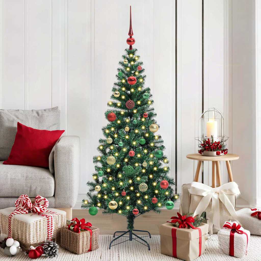 JUNG Vida Künstlicher vorbeleuchteter Weihnachtsbaum Grün 150 cm